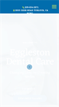 Mobile Screenshot of egglestondentalcare.com