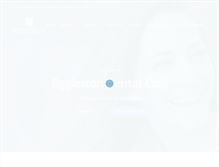 Tablet Screenshot of egglestondentalcare.com